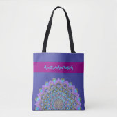 Blume des Lebens - Mandala Indien Stil 2 Tasche (Vorderseite)