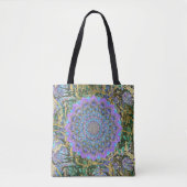 Blume des Lebens - Mandala Indien Stil 2 Tasche (Vorderseite)