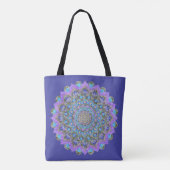 Blume des Lebens - Mandala Indien Stil 2 Tasche (Rückseite)