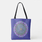 Blume des Lebens - Mandala Indien Stil 2 Tasche (Rückseite)