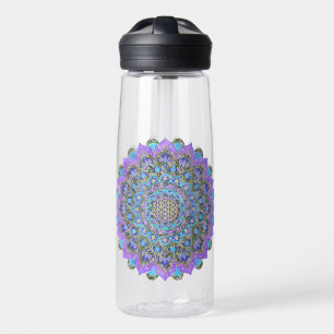 Blume des Lebens - Mandala Indien Stil 2 Trinkflasche