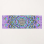 Blume des Lebens - Mandala Indien Stil 2 Yogamatte (Vorderseite (Horizontal))