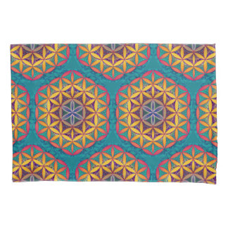 Blume des Lebens Mandala Kissenbezug