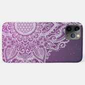 Blume des Lebens Mandala lila Case-Mate iPhone Hülle (Rückseite (Horizontal))