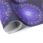Blume des Lebens - Mandala Platz I Geschenkpapier (Rolleneckpunkt)
