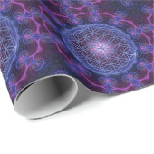 Blume des Lebens - Mandala Platz II Geschenkpapier (Rolleneckpunkt)