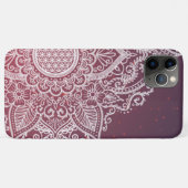 Blume des Lebens Mandala rot Case-Mate iPhone Hülle (Rückseite (Horizontal))