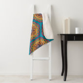 Blume des Lebens Mandala Sherpadecke (Beispiel)