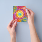 Blume des Lebens mandala Zen Flyer (Gruppe)