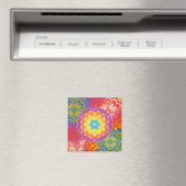 Blume des Lebens mandala Zen Magnet (In Situ (Geschirrspüler))