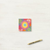 Blume des Lebens mandala Zen Post-it Klebezettel (Auf Schreibtisch)