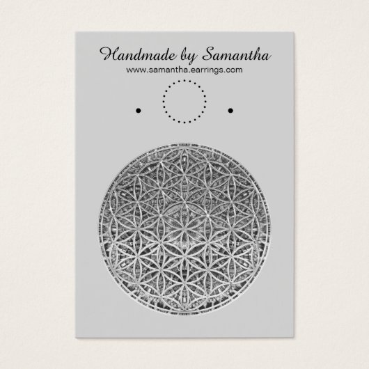 BLUME DES LEBENS - Medaille Silver (Vorderseite)