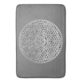 BLUME DES LEBENS - Medaille Silver Badematte (Vorderseite Vertikal)