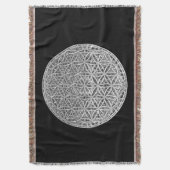 BLUME DES LEBENS - Medaille Silver Decke (Vorderseite Vertikal)