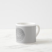 BLUME DES LEBENS - Medaille Silver Espressotasse (Vorderseite Rechts)