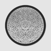BLUME DES LEBENS - Medaille Silver Namensschild (Vorderseite)