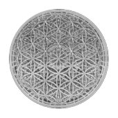 BLUME DES LEBENS - Medaille Silver Schneidebrett (Vorderseite)