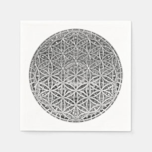BLUME DES LEBENS - Medaille Silver Serviette
