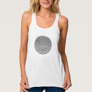 BLUME DES LEBENS - Medaille Silver Tank Top