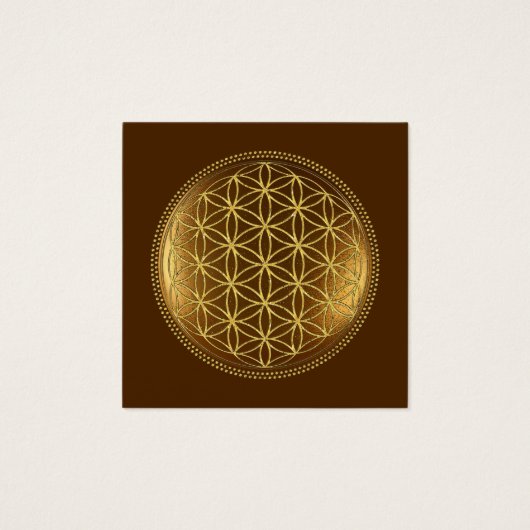 BLUME DES LEBENS - Medaillon der Heiligen Geometri (Vorderseite)