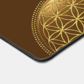 BLUME DES LEBENS - Medaillon der Heiligen Geometri Schreibtischunterlage (Ecke)