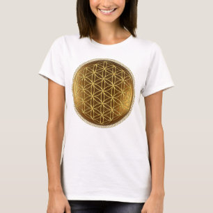 BLUME DES LEBENS - Medaillon der Heiligen Geometri T-Shirt