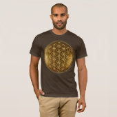 BLUME DES LEBENS - Medaillon der Heiligen Geometri T-Shirt (Vorne ganz)