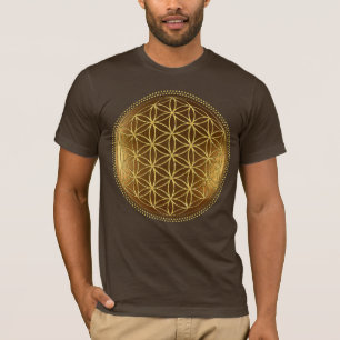 BLUME DES LEBENS - Medaillon der Heiligen Geometri T-Shirt