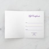 BLUME DES LEBENS - mehrfarbige Abstufungen Muster Karte (Innenseite)