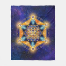 Blume des Lebens Merkaba Stern - Heilige Geometrie