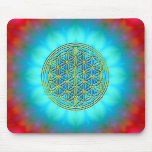 Blume des Lebens Motiv 11 Mousepad