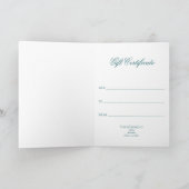 BLUME DES LEBENS - Muster der Briefmarke 1 Karte (Innenseite)