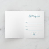 BLUME DES LEBENS - Muster der Briefmarke 2 Karte (Innenseite)