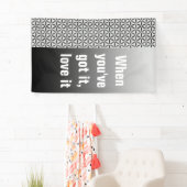 BLUME DES LEBENS - Muster der Briefmarke 5 Banner (Insitu)