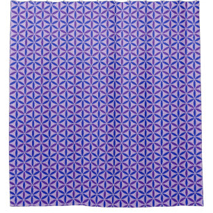 Blume des Lebens - Muster der Briefmarke - BG 4 Duschvorhang