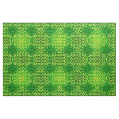 Blume des Lebens - Muster der Briefmarke - grün Stoff (Yard (91,4 cm))
