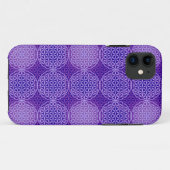 Blume des Lebens - Muster der Briefmarke - lila Case-Mate iPhone Hülle (Rückseite (Horizontal))