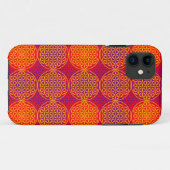 Blume des Lebens - Muster der Briefmarke - orangef Case-Mate iPhone Hülle (Rückseite (Horizontal))