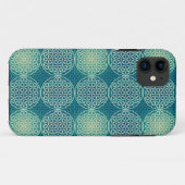 Blume des Lebens - Muster der Briefmarke - Zyanbla Case-Mate iPhone Hülle (Rückseite (Horizontal))
