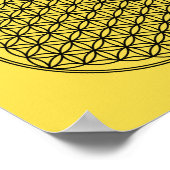Blume des Lebens - Muster Poster (Ecke)