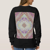 Blume des Lebens Muster Sweatshirt (Rückseite)