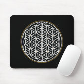 BLUME DES LEBENS MYSTISCHES SYMBOL MOUSEPAD (Mit Mouse)