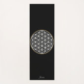 BLUME DES LEBENS MYSTISCHES SYMBOL YOGAMATTE (Vorderseite)