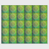 Blume des Lebens - Ornament II Geschenkpapier (Flach)