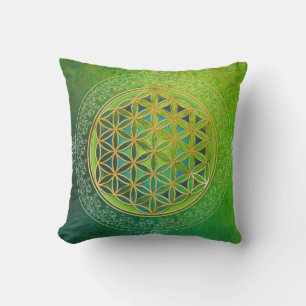 Blume des Lebens - Ornament II Kissen