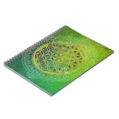 Blume des Lebens - Ornament II Notizblock (Linke Seite)