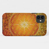 Blume des Lebens - Ornament III Case-Mate iPhone Hülle (Rückseite (Horizontal))