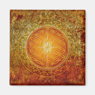Blume des Lebens - Ornament III Magnet