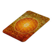 Blume des Lebens - Ornament III Magnet (Linke Seite)