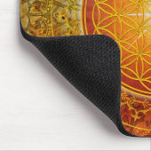 Blume des Lebens - Ornament III Mousepad (Ecke)
